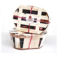 LAPASION - Frutas de Aragón con chocolate | 350g x 2 cestos
